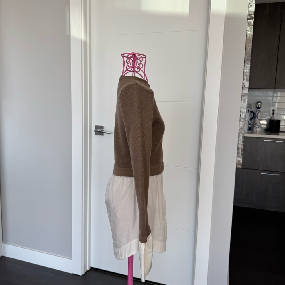 Club Monaco Taupe Knit Top - Picture 2 of 6